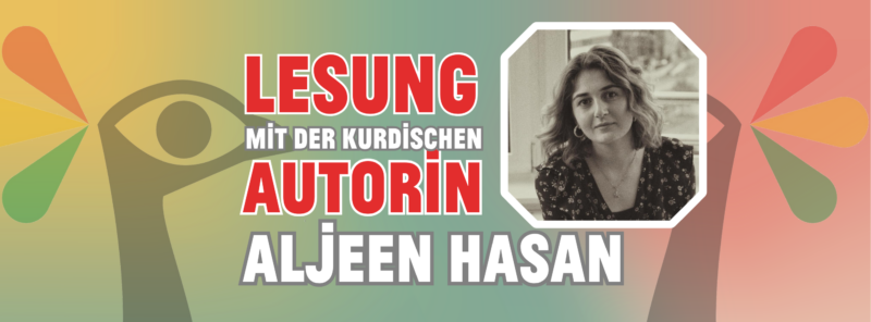 Reading with Kurdish Author Aljeen Hasan