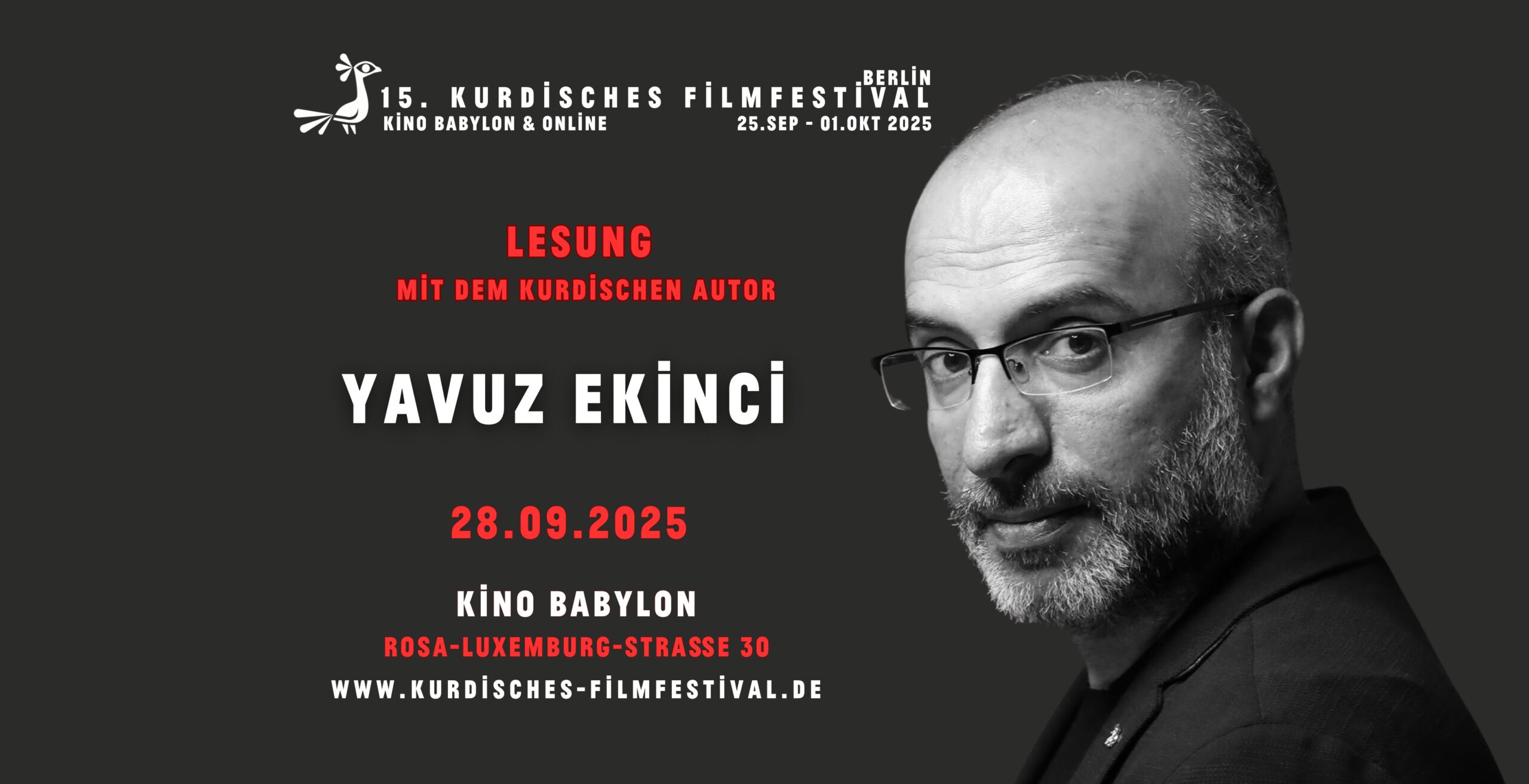 Reading Event with the Kurdish Author Yavuz Ekinci